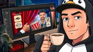 LAST STREAM? Re-making @8bitBinks69 Watchparty Thumbnails in Photoshop l !members