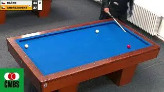 Czech Championship | 1-cushion | MT | Milan R&aacute;ček v Miroslav Andrejovsk&yacute;