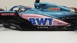 Alpine A522 2022 Estean Ocon, Solido 1:18 Australian GP