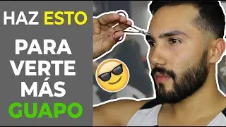 C&Oacute;MO DEPILAR LA CEJA SI ERES HOMBRE 👍😱  (F&aacute;cil Paso a Paso)