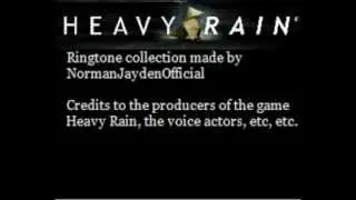 Heavy Rain Ringtone: Carter Blake - The Antichrist