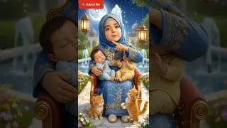 Pehla Kalma for Kids 🌟 | Cute Islamic Short | First Kalma#islamicprayer #shortsfeed