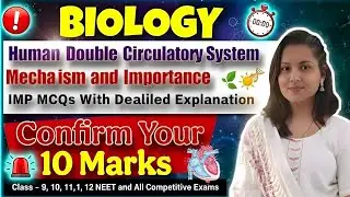 Human Circulatory System in 2 Minutes 🫀 | Oxygenated vs Deoxygenated Blood | BIOVERSE