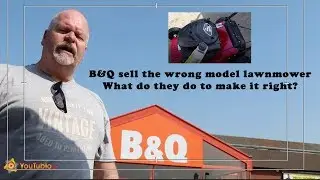 B&Q lawnmower pt 1