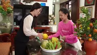 Vietnamese traditional Tet holiday - English speaking