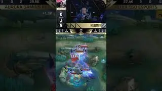 SEPERTINYA GAME 1 INI MENCOBA MELIHAT TANK JUNGLER PH - GAME 1 AE VS AURORA PH #fypシ゚ #clips