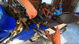 WR250R FAILED Inspection!/New Lever Install