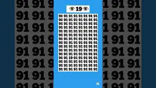 Optical illusion test, spot the hidden number in 5 secs#shortsfeed#shorts#youtubeshorts#ytshorts