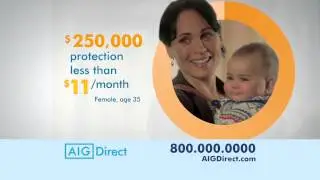 &laquo;Доступное&raquo; ТВ-страхование AIG Direct Term Life