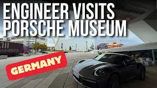 ENGINEER VISITS PORSCHE MUSEUM IN GERMANY // WHAT DOES HE FIND THERE? // FULL TOUR
