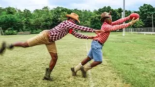 IF LIL NAS X PLAYED FOOTBALL.. (OLD TOWN ROAD 1ON1'S)