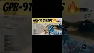 1 Kill, 1 Statement: GPR-91 Hits DIFFERENT 🔥 #warzone