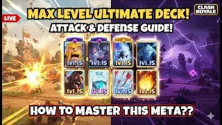 How to MASTER This MAX Level Meta | Clash Royale Ultimate Deck