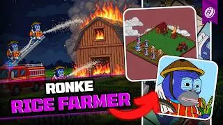 🔥 &iquest;De D&Oacute;NDE SALI&Oacute; el $RICE de CRAFT WORLD? | LA HISTORIA DE RONKE
