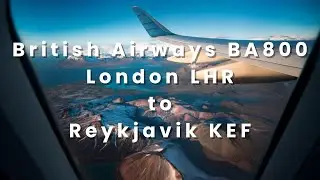Experience British Airways Flight BA800: Stunning Aerial Views of Iceland&rsquo;s Lava Landscapes