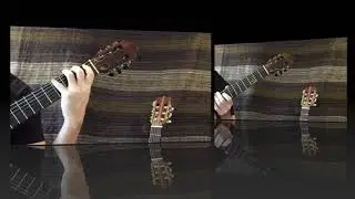 Classical Guitar Lessons / Harmonic Minor Scales in the first position No.6-G sharp minor