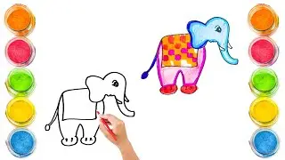 How To Draw cute Lirili Larila Drawing, Painting & Coloring For Kids and Toddlers_ Child Art🌈🎨