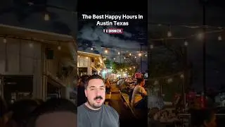 Best Austin Texas Happy Hours At Bars Atx