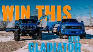 Мини-розыгрыш OB41 &mdash; Собранный Jeep Gladiator 2021 года | Глянцевый синий цвет Fire