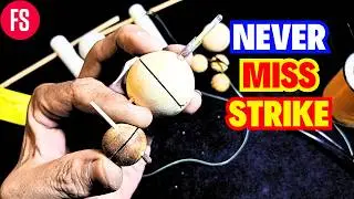 DIY Wooden Strike Indicators: Boost Fishing Strike Rate | Never Miss a Strike 🎣👀🔥