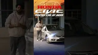 2010 Honda Civic | The Poster Car Of India 🔥 #shorts #honda civic #sedan #informative #cars24india