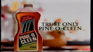 Trust Only Pine O' Cleen - Australian TV Commercial (1992)