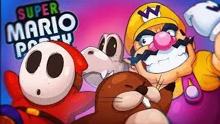 HOW DO YOU PLAY THIS MINI GAME?! - Super Mario Party Online!