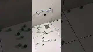 Throw a handful of marbles on the floor!