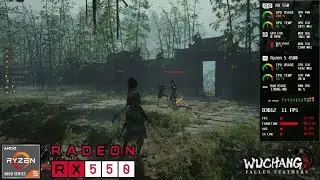 WUCHANG: Fallen Feathers | RX 550 4GB