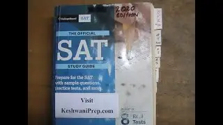 SAT Math p599 Day 24 - Official Study Guide 2020 - Online Prep Tutor GRE, GMAT, ACT, TEAS,  Keshwani