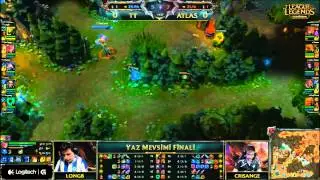 TCL Summer 2014 Playoff: Team Turquality vs ATLAS eSports Team G1 (07.06.2014)