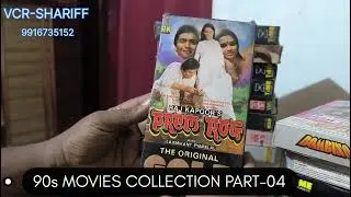 # 90s MOVIES VHS CASSETTES COLLECTION PART-04 FOR SALE CONTACT 9916735152