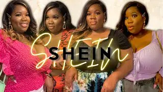 MY FIRST SHEIN PLUS SIZE TRY ON HAUL!! | Big Titty Friendly 🍈🍈
