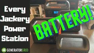 Jackery 160 против 240 против 300 против 500 против 1000 Рейтинг и обзор!