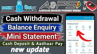 Bankit aeps & banking | bankit aeps kaise use kare | bankit aeps service