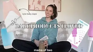 Baby Products I LOVED+ hospital bag//stay at home mom of two!!