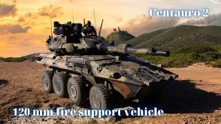 Centauro 2 120 mm fire support vehicle #military