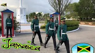 The Change of Guard at the National Heroes Park, Jamaica Defence Force. 🇯🇲