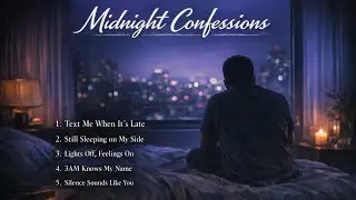 Series 001 - Midnight Confessions | Late Night R&B Playlist (5 Emotional Songs)