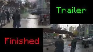 Watch Dogs Graphic Comparison Trailer vs PC Ultra Graphic (Downgrade)!