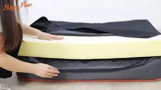 Large Dog Bed Soft Comfortable Anti Allergy Warm Fleece Removable