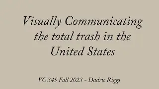 Total U.S. Trash using Oil barrels
