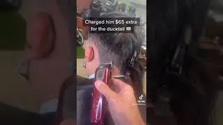 Ducktail Haircut