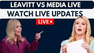 LIVE Coverage: Karoline Leavitt’s Stunning Clash With Reporters at White House | Chaos Erupts