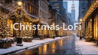 Cozy Holiday Lounge Music 🎄 Christmas Lo-Fi Chill | Relax, Work, Focus | 1 Hour 4K