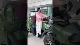 What a compact small mobility scooter for the elderly! #glofcart #electricdrive #electricvehicle