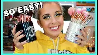 HOW TO CLEAN YOUR MAKEUP BRUSHES FEATURING BLINGEDBRUSHES