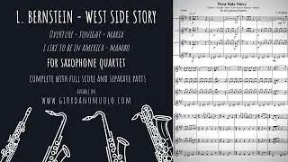 L. Bernstein - West Side Story for Saxophone Quartet