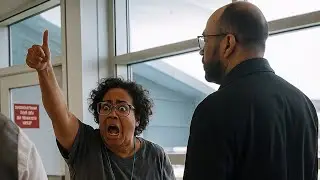 ENTITLED PASSENGER not allowed to board the plane spazzes out