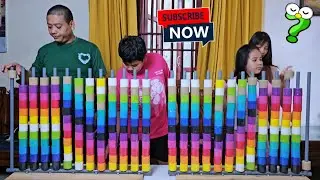 Color sorting puzzle game fun but also challenging ☆ level 01